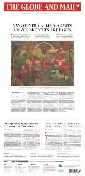 The Globe And Mail Alberta Edition